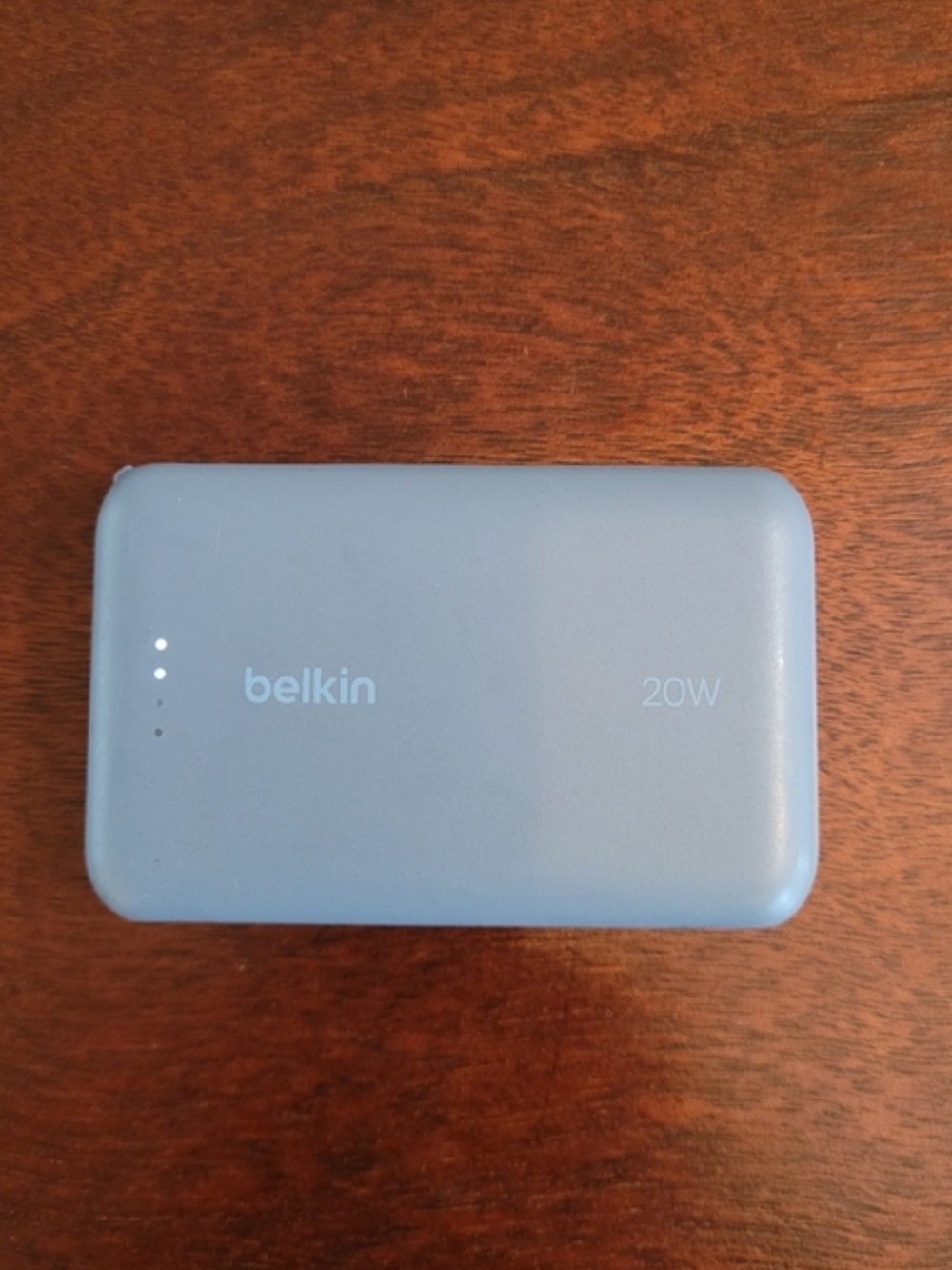 Blue - Belkin BoostCharge Power Bank 10K with Integrated Cable